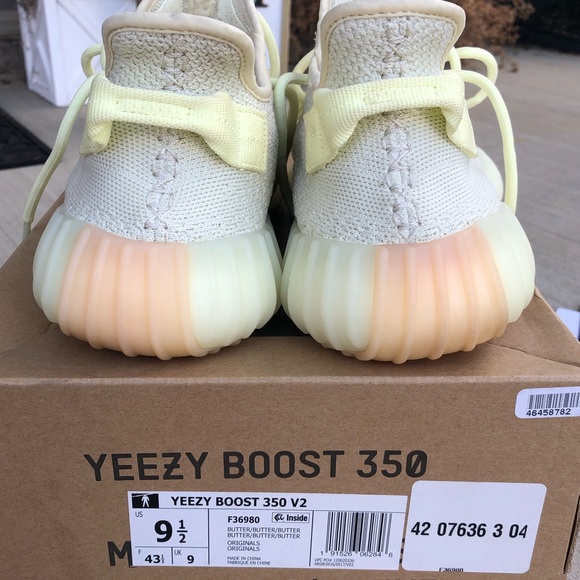 Yeezy 350 Butter - Picture 3 of 5